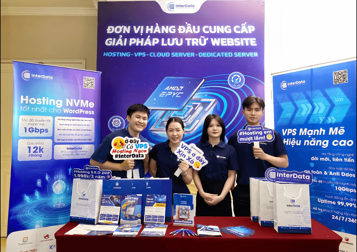 VPS InterData: Giải pháp máy chủ ảo tối ưu hiệu suất và chi phí