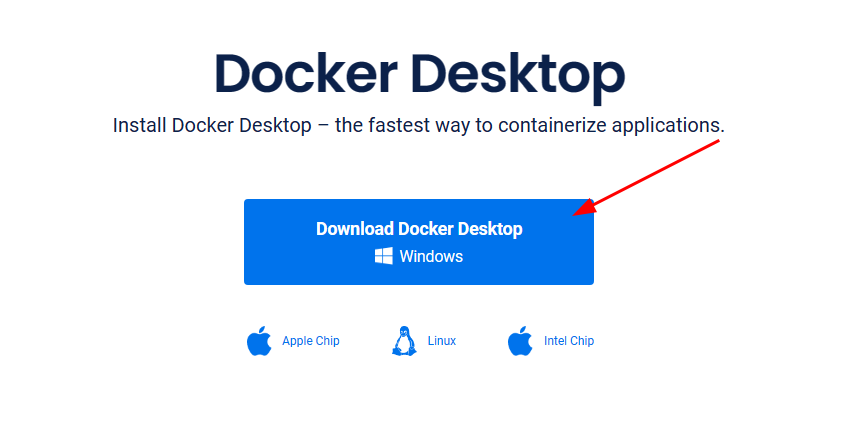 Bước 1: Tải file Docker