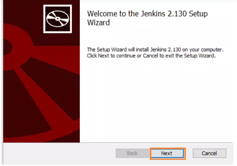 Bước 3 hướng dẫn cài đặt Jenkins trên Windows