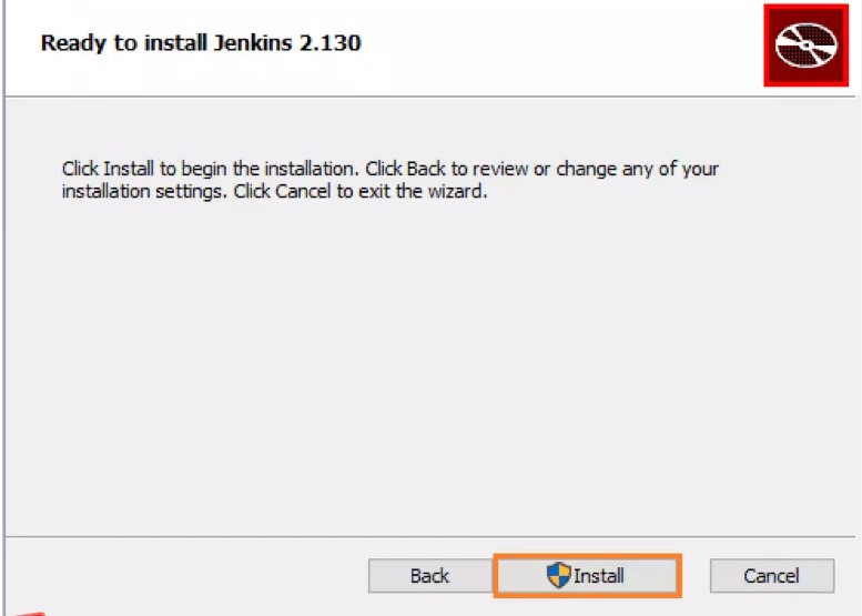 Bước 5 hướng dẫn cài đặt Jenkins trên Windows