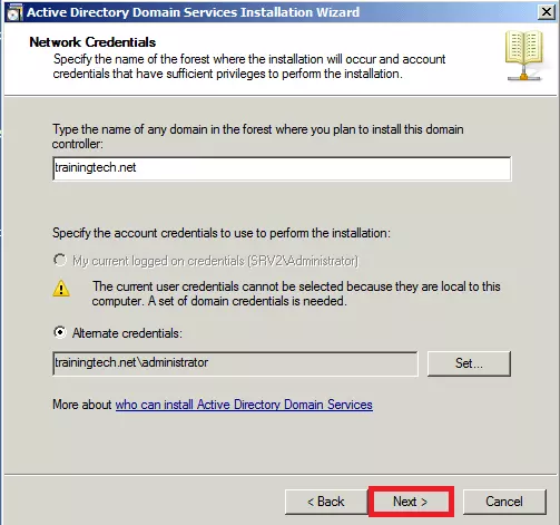 Triển khai Additional Domain Controller trên Windows Server 8