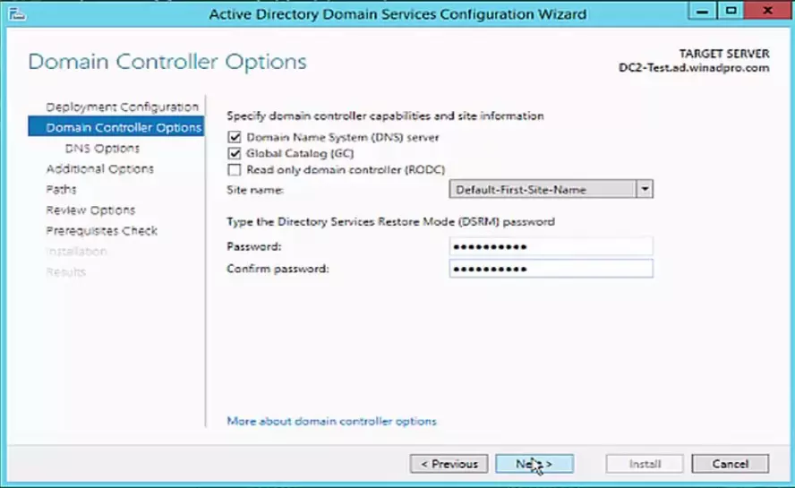 Triển khai Additional Domain Controller trên Windows Server 28