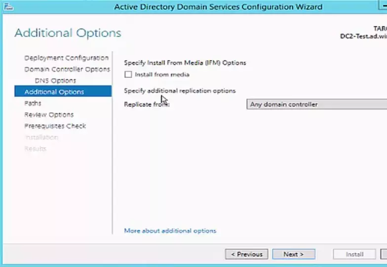 Triển khai Additional Domain Controller trên Windows Server 29