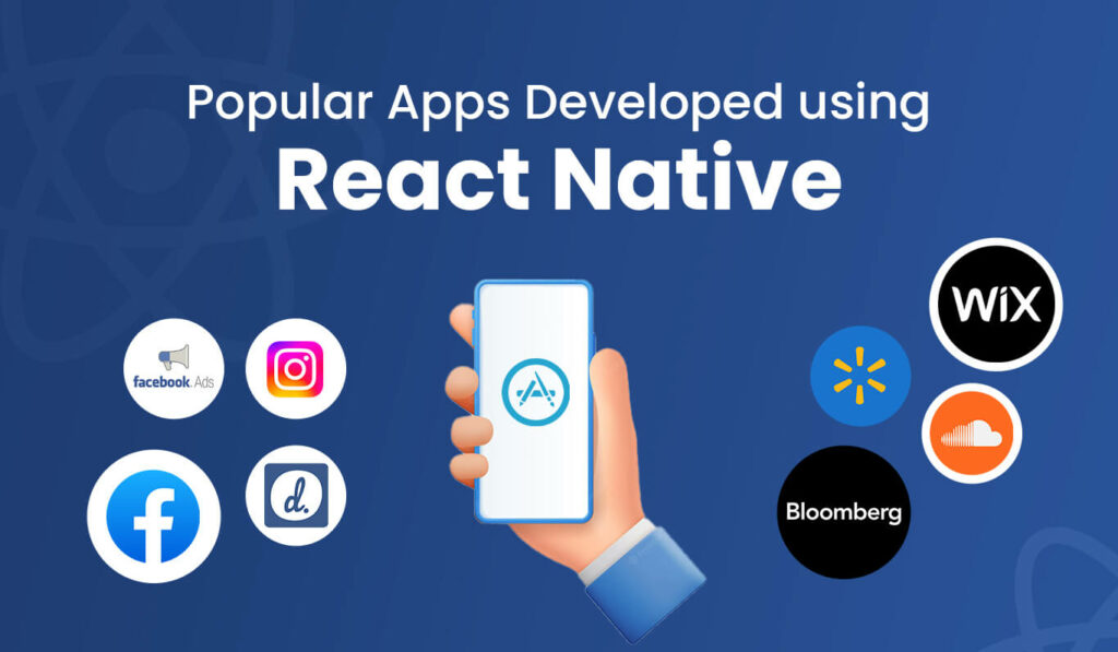 Các ứng dụng phổ biến sử dụng React Native