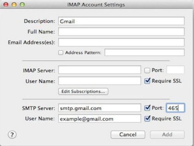 Cách cài đặt SMTP cho gmail đơn giản