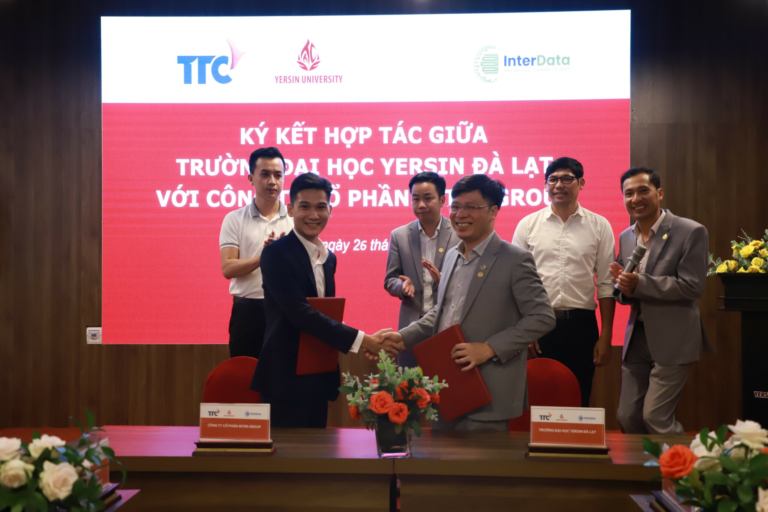 Công ty Cổ phần Inter Group ký kết hợp tác MOU với Trường Đại học Yersin Đà Lạt
