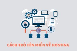 cách trỏ tên miền về hosting