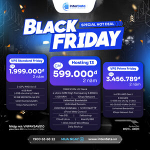 Special Hot Deal - Hosting VPS cấu hình mạnh, giá siêu hời