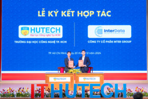 InterData ký kết MOU cùng Trường Đại học Công nghệ TP.HCM (HUTECH)