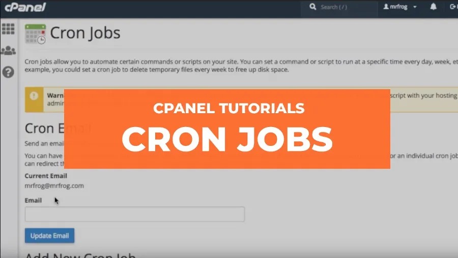 hướng dẫn tạo cron jobs