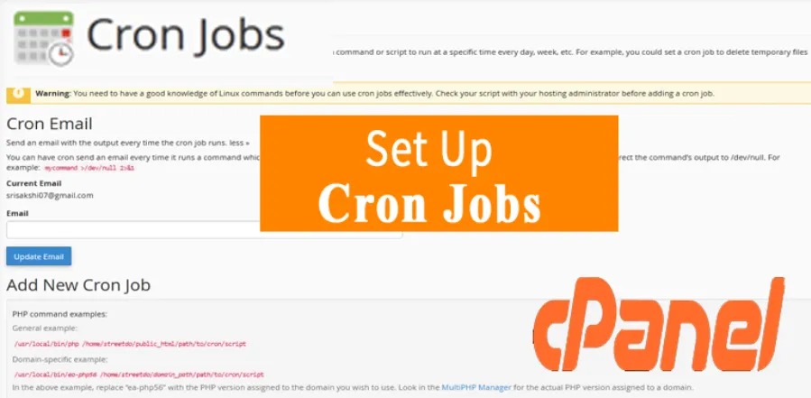 lưu ý khi sử dụng cron jobs