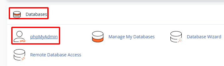 Hướng Dẫn 4+ Cách Backup Website WordPress Đơn Giản, Hiệu Quả 5 Chọn vào phpMyAdmin