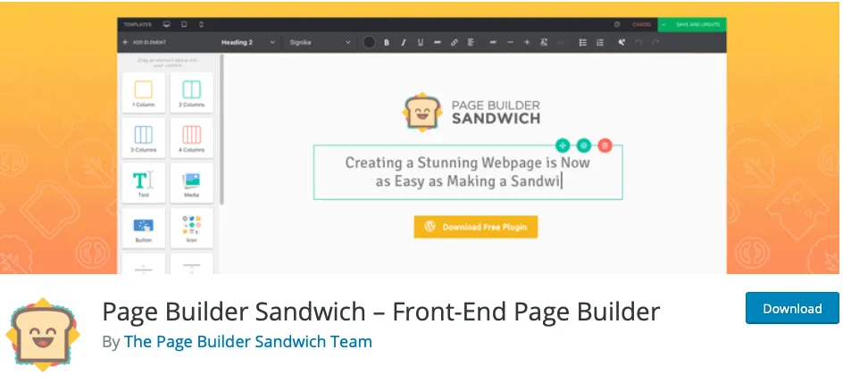 Page Builder Là Gì? Top 16+ Page Builder Wordpress Đáng Thử Nhất 13 Page Builder Sandwich
