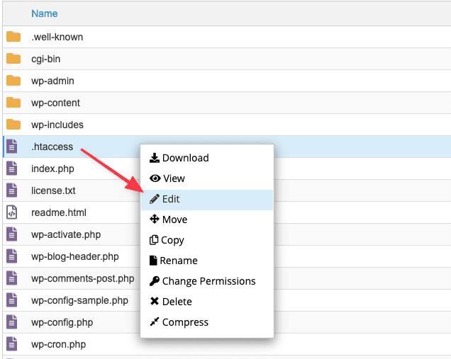 WordPress XML-RPC là gì? 2 Cách tắt XML-RPC bảo mật Wordpress 5 Chỉnh sửa file .htaccess