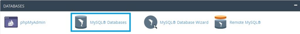 chọn MySQL