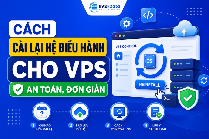 Cach cai lai he dieu hanh VPS