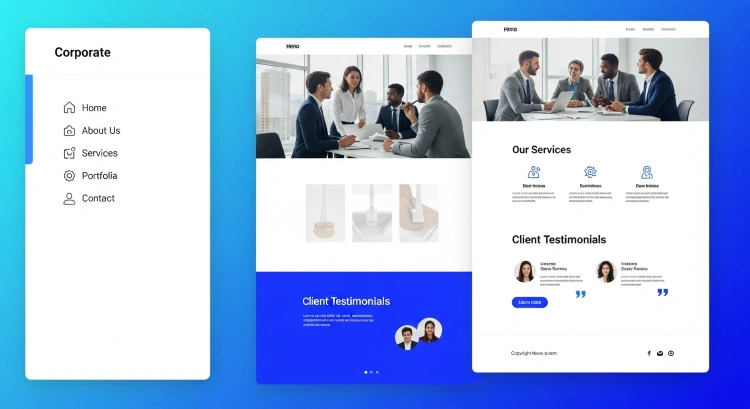 12+ Các Loại Website Phổ Biến Nhất & Cách Phân Loại 2026 2 Website doanh nghiệp