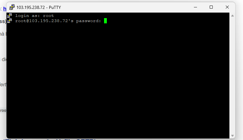 Cách Đăng Nhập VPS Trên Máy Tính - Hướng Dẫn SSH & Remote Desktop Từng Bước 4 Đăng nhập VPS bằng PuTTY 2