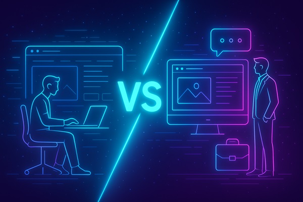 Nên tự làm website hay thuê dịch vụ? Lựa chọn nào phù hợp? 3 Tự làm website hay thuê dịch vụ 2