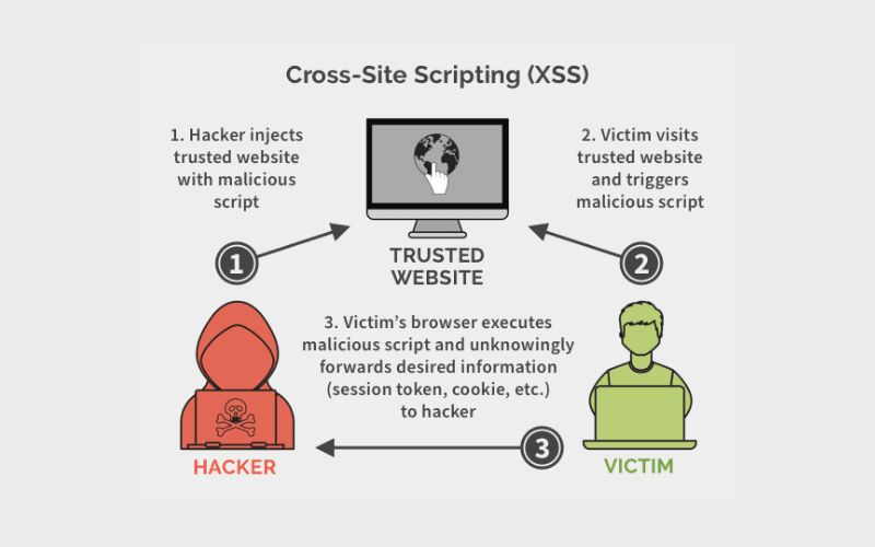 Tấn công XSS là gì? Các loại XSS, Mục đích/Hậu quả & Cách phòng 2 Các loại tấn công XSS phổ biến hiện nay
