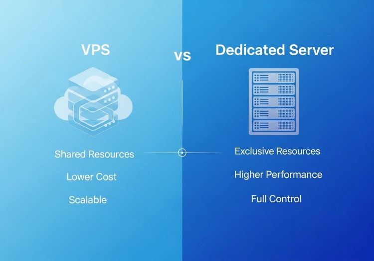 So sánh VPS và Dedicated Server 2