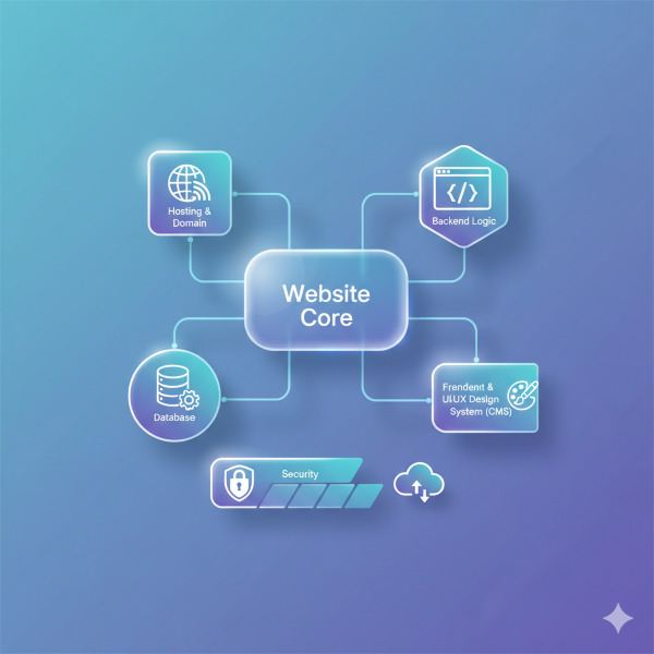 Các thành phần của website