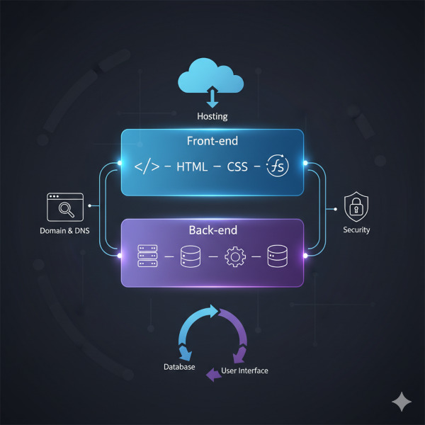 Các thành phần của website
