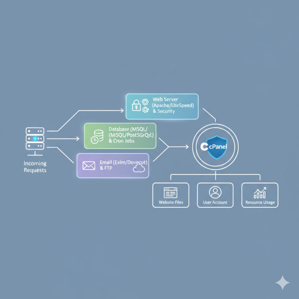 Cách Entry Processes trong cPanel hoạt động