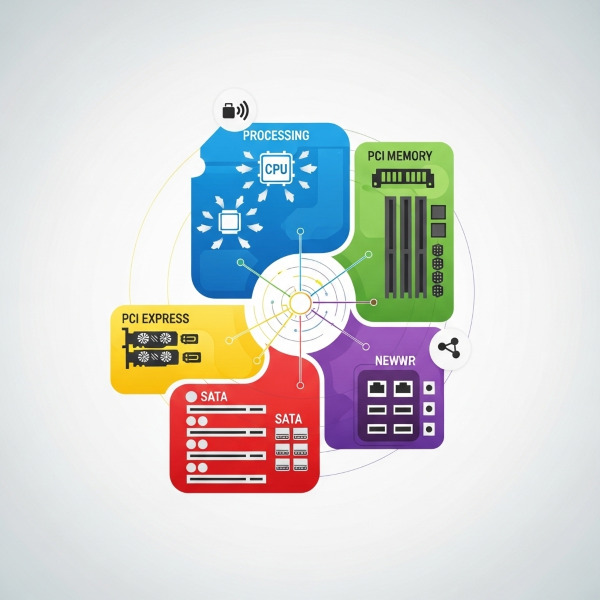 Mainboard Server (Bo mạch chủ) là gì? Cấu tạo, chức năng và cách chọn mainboard phù hợp 3 Chức năng của Mainboard Server