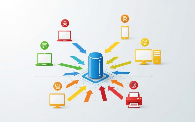 Hostname là gì? Cách Tìm, Xem & Đổi Hostname Chi Tiết (A-Z) 2 Hostname trong mạng máy tính