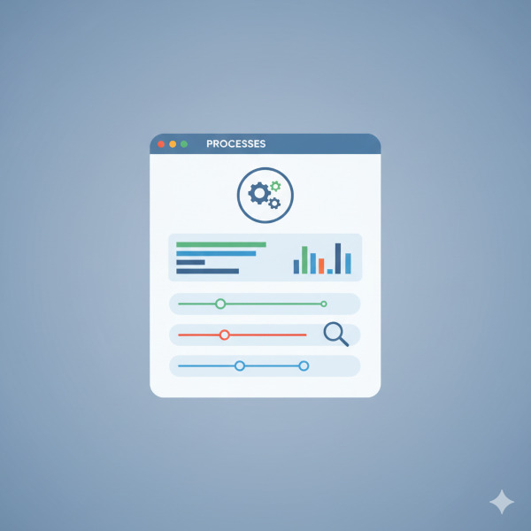 Kiểm tra Processes trong cPanel