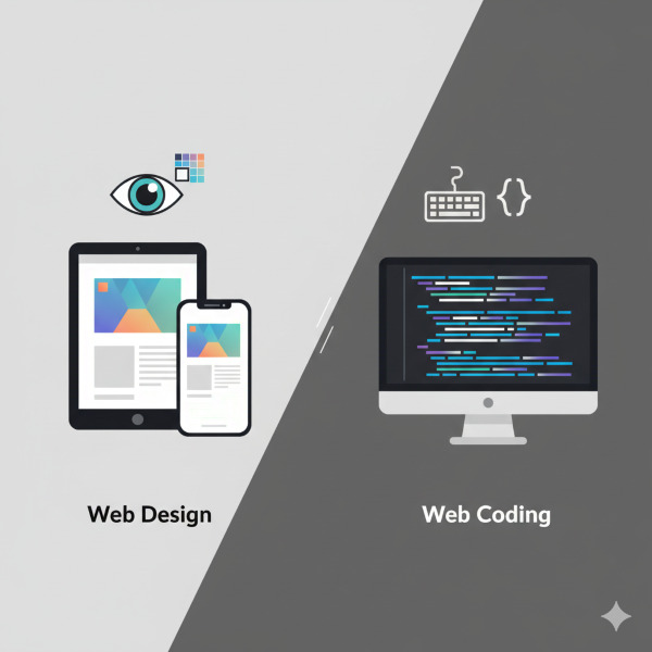 Thiết kế website là gì? Khái niệm, quy trình và lợi ích cho doanh nghiệp 2 Phân biệt thiết kế website và lập trình website