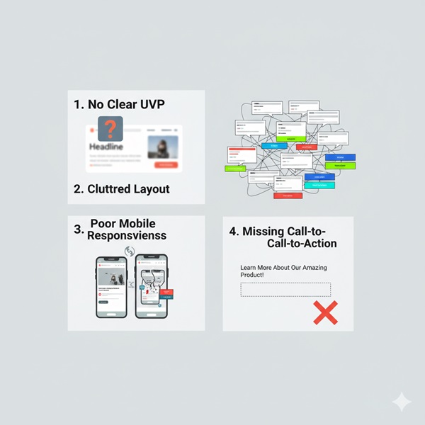 Sai lầm thường gặp khi thiết kế Landing Page