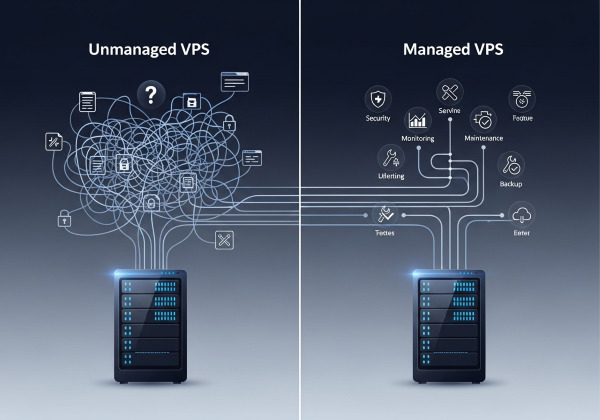 VPS Unmanaged vs Managed VPS
