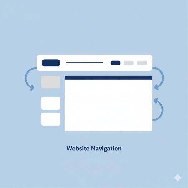 Thiết kế website là gì? Khái niệm, quy trình và lợi ích cho doanh nghiệp 6 Website Navigation