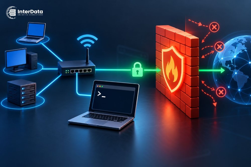 Cấu Hình Mạng, SSH Và Firewall