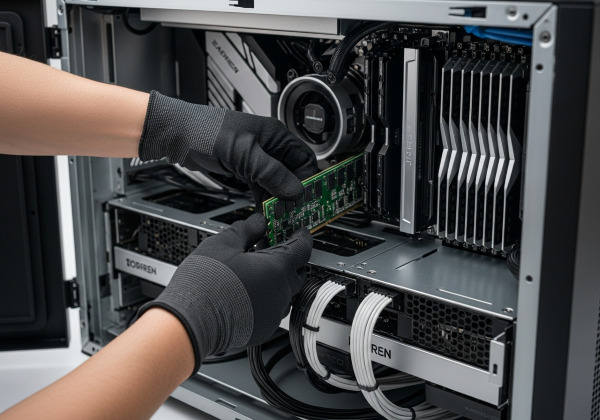 Tự Build Server Là Gì? Hướng Dẫn Chi Tiết Từ A–Z Cho Người Mới Bắt Đầu 8 Lắp linh kiện server vào case