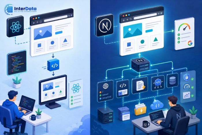 NextJS là gì? Vì sao web React cần nó để lên top Google? 3 NextJS khác gì ReactJS