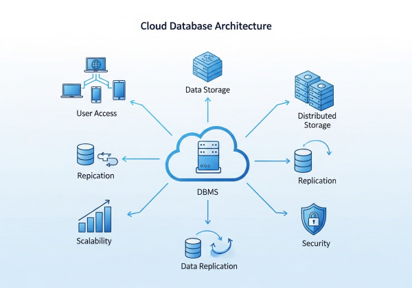 Cloud Database là gì? Cách hoạt động, lợi ích & mô hình triển khai 3 Nguyên lý hoạt động của Cloud Database