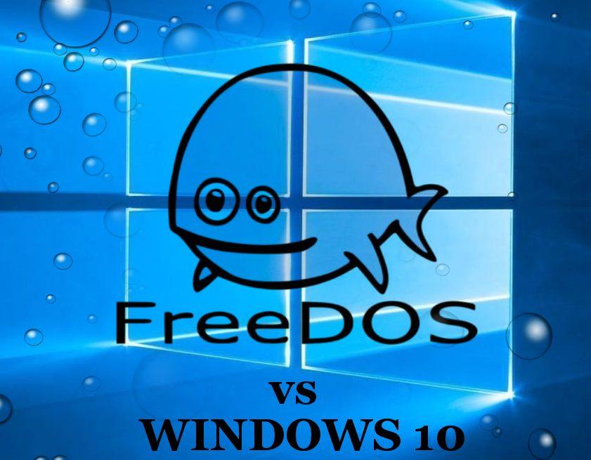 So sánh FreeDOS và Windows