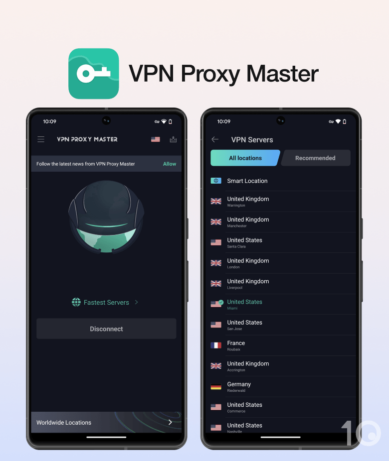 Tính năng nổi bật của VPN Proxy Master