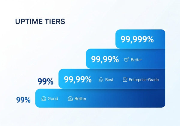 Uptime Tier là gì? Giải thích chi tiết các cấp độ Uptime 3 Uptime tiers