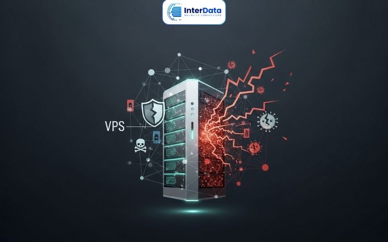 VPS bị lag? 10+ Nguyên nhân & 13+ Cách khắc phục VPS chậm, giật 3 VPS bị tấn công mạng hoặc nhiễm mã độc