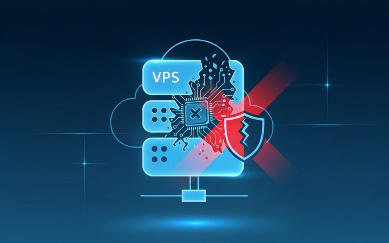 VPS không cập nhật hệ điều hành và phần mềm
