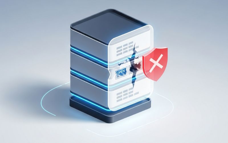 VPS quên cài đặt tường lửa