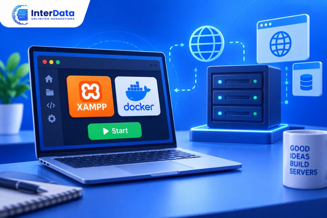 tạo server trên máy tính