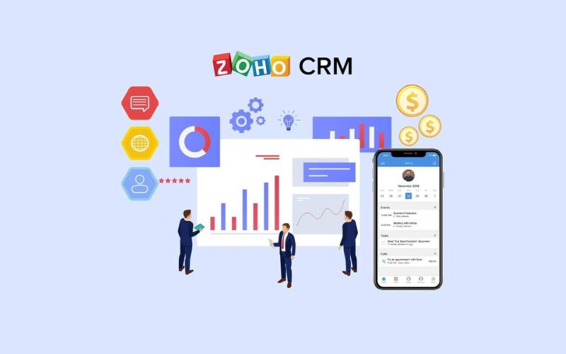 Phần mềm CRM miễn phí - Zoho CRM