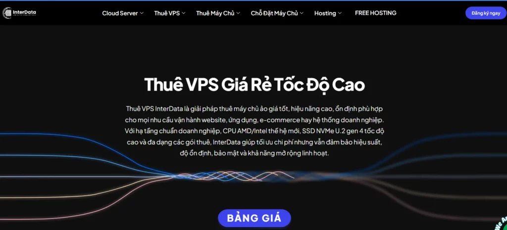 Thue VPS gia re, chat luong cao tai InterData