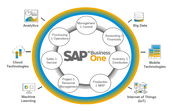 Ứng dụng SAP Business One (Quốc tế)