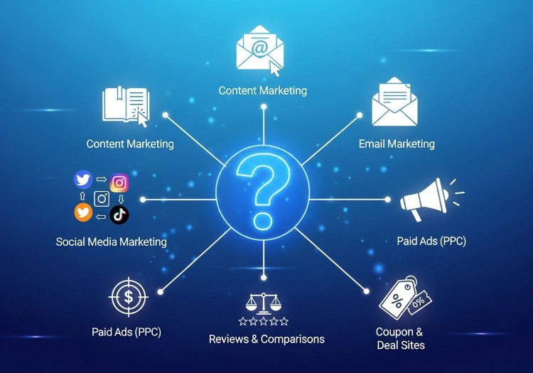Các hình thức Affiliate Marketing